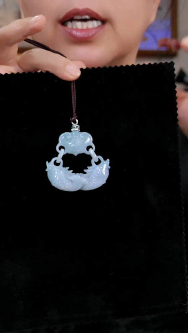 颈饰未镶嵌翡翠国风