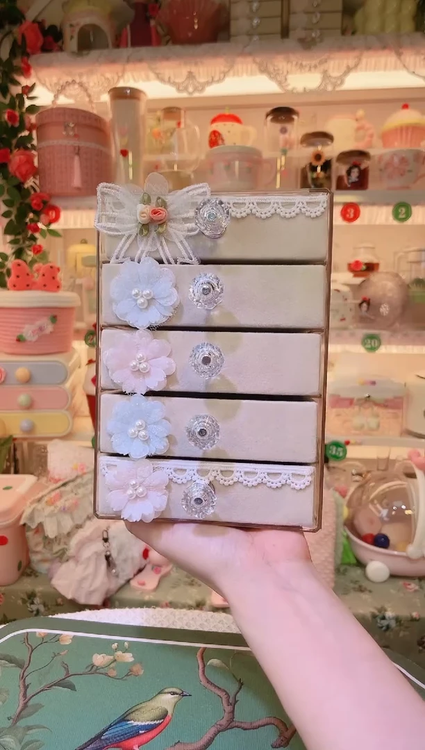 多层首饰收纳盒——手工制作品质好！