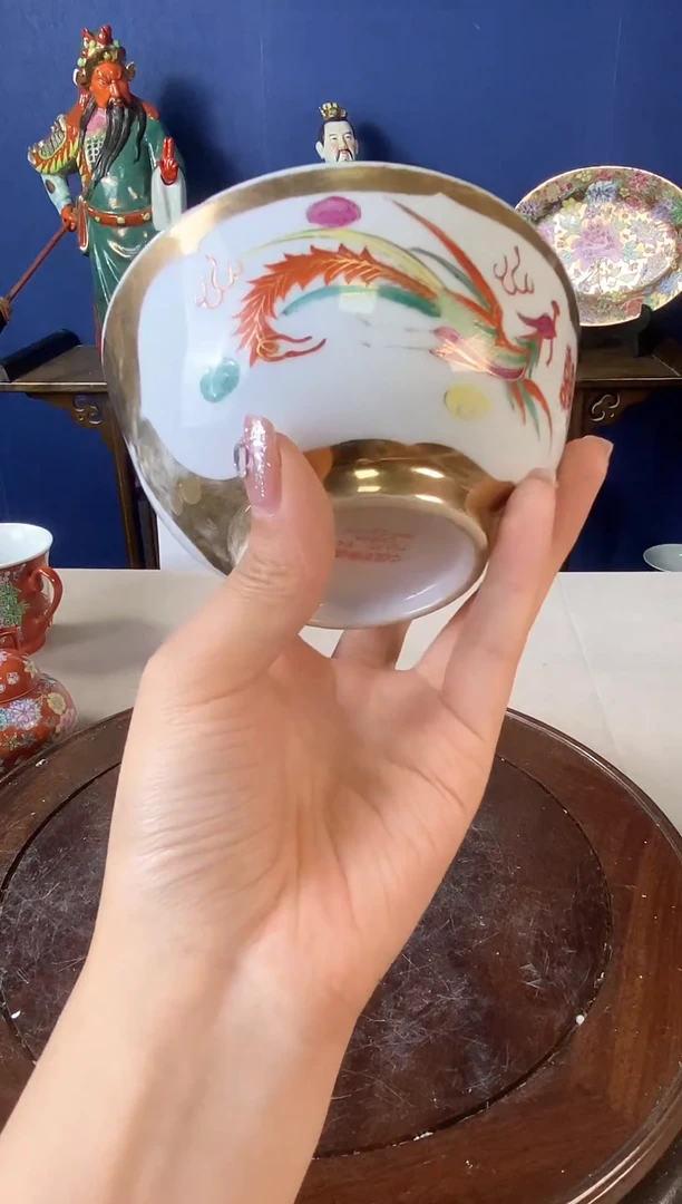 摆件微瑕景德镇窑厂瓷摆件