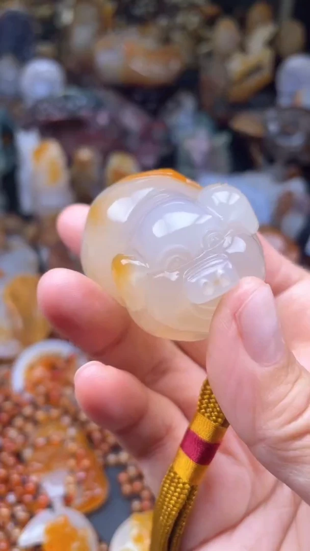 【闪购商品】玛瑙/玉髓颈饰未镶嵌AA