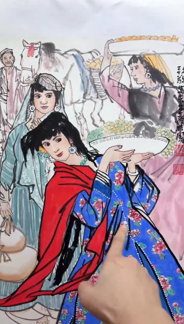 国画孙桂国老师作品，带合影证书24-20
