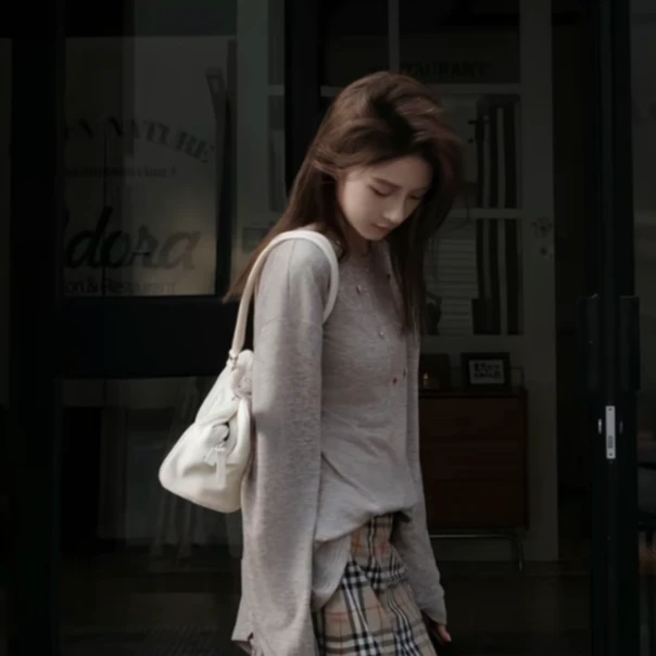 Alingsong【自由主义】纯色长T