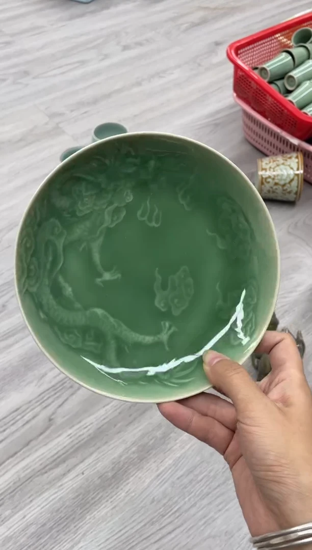 特价福利 微瑕 慧仙青瓷