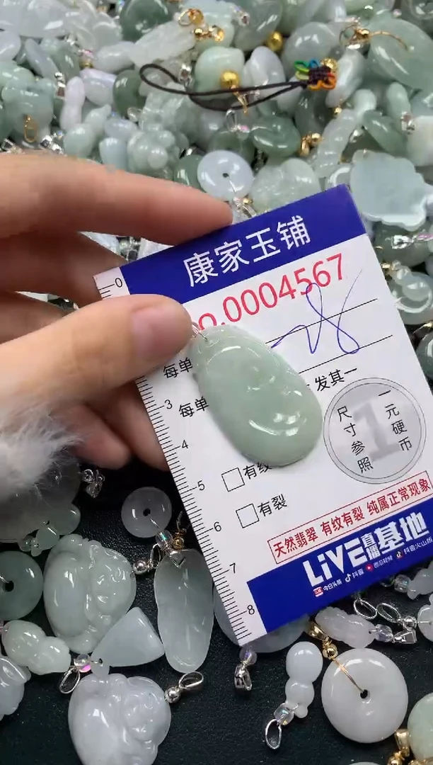 颈饰未镶嵌翡翠4567