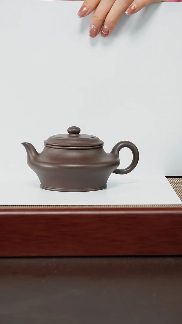 茶壶紫砂底槽青200毫升