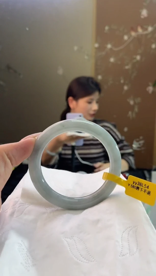 未镶嵌手镯翡翠圈口x53.4