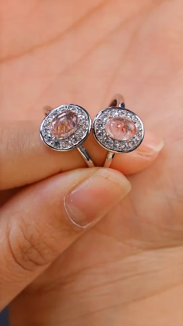 【闪购商品】水晶超七戒指未镶嵌（多样性发其一）