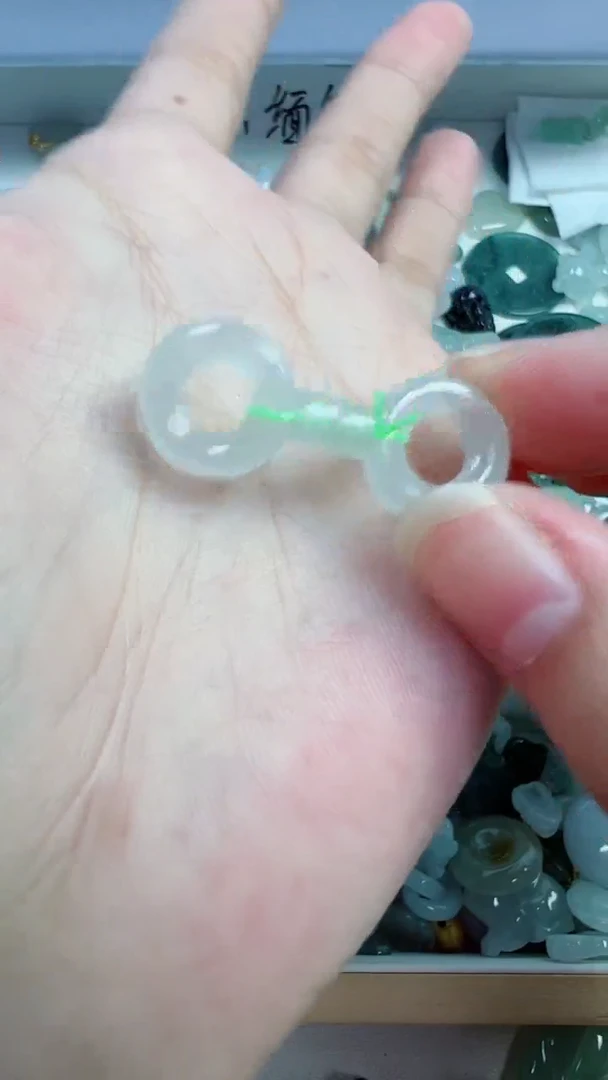 散珠翡翠485号链接，A货翡翠