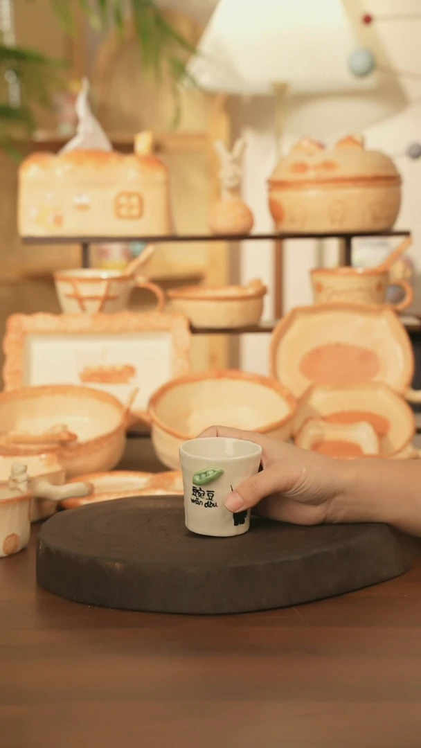 摆件景德镇原创手工陶瓷