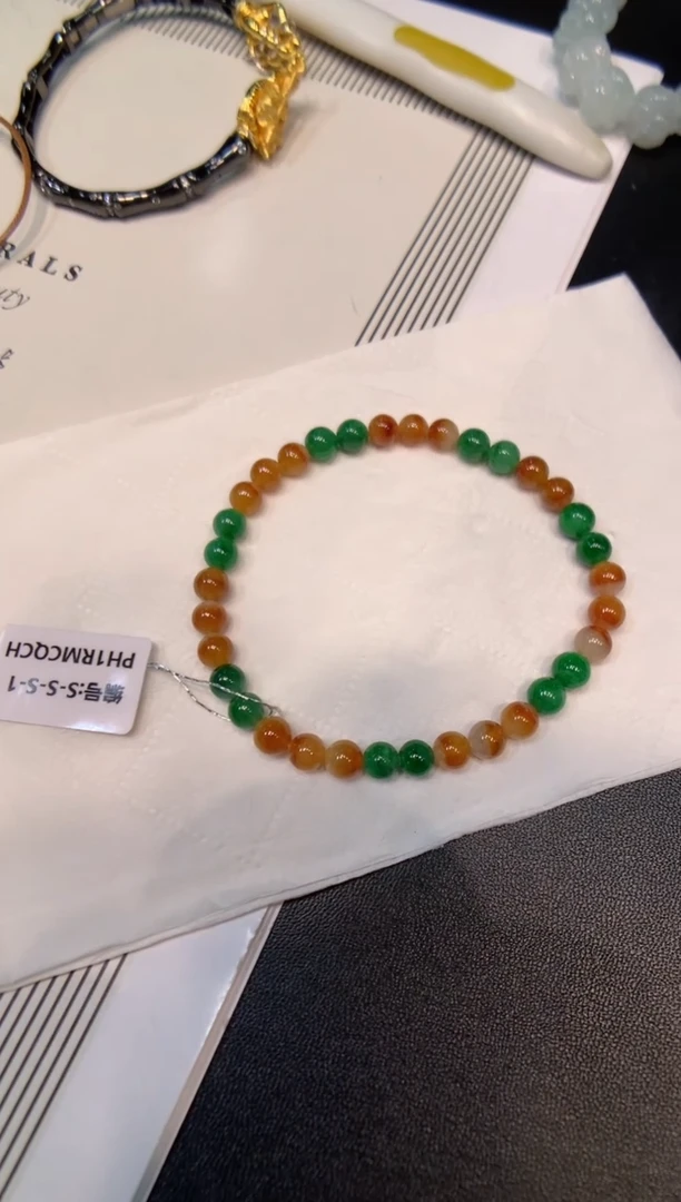 未镶嵌手串翡翠手串