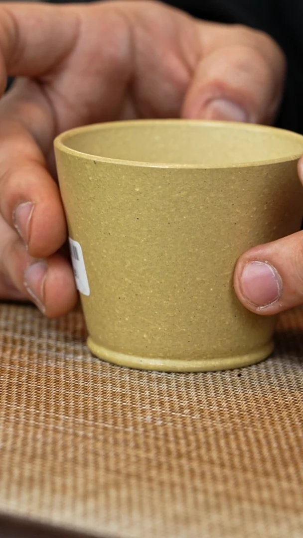 【闪购商品】紫砂茶壶T*FY16137 平底杯 本绿