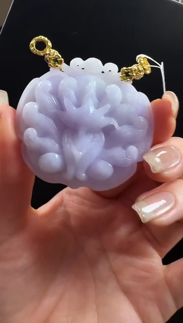 颈饰未镶嵌翡翠九尾