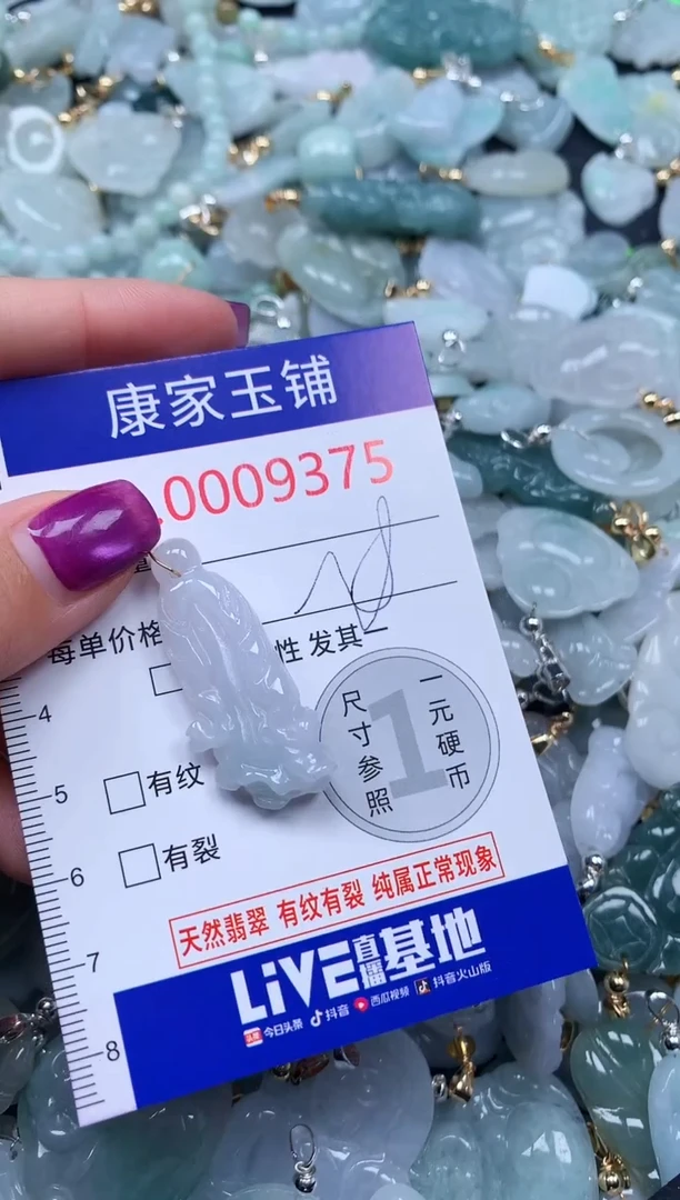 颈饰未镶嵌翡翠9375