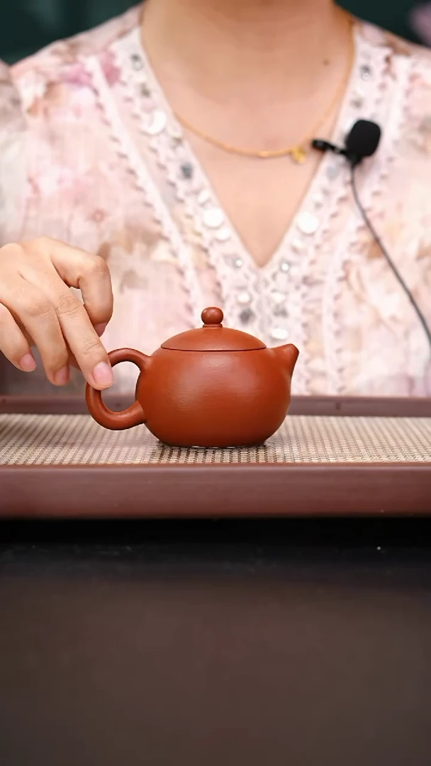 茶壶紫砂小煤窑朱泥粗砂西施150
