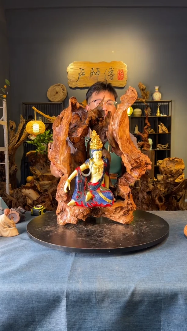 木卢师傅根艺作品（不包含人物摆件）