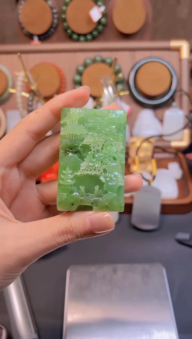 吊坠(不含链)未镶嵌和田玉JWH11076