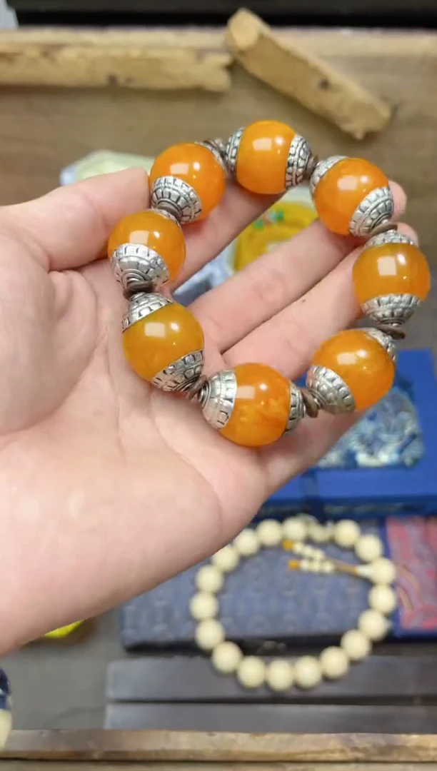 【闪购商品】蜜蜡手链未镶嵌点击链接下单即可