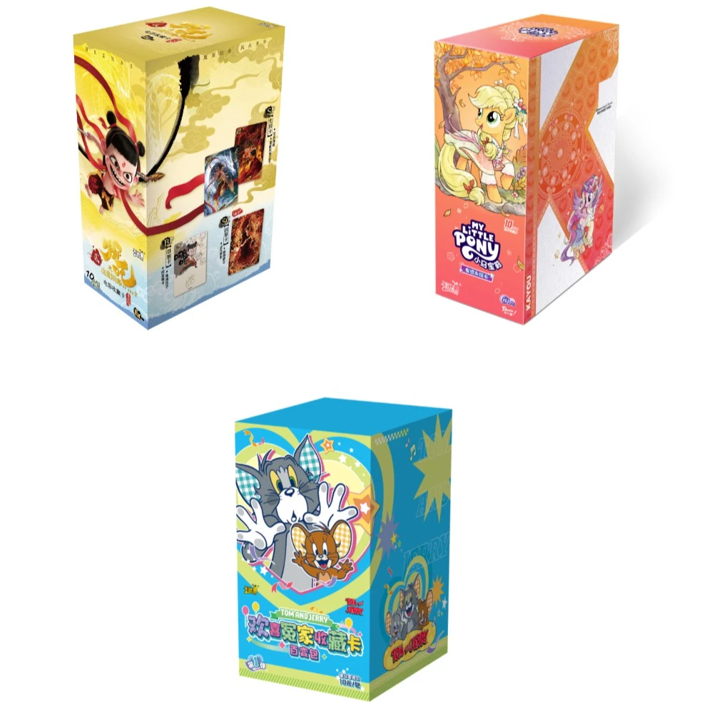 【清合集】卡游哪吒、驯龙高手、柯南、猫鼠、梦工厂、EVA、小马收藏卡包