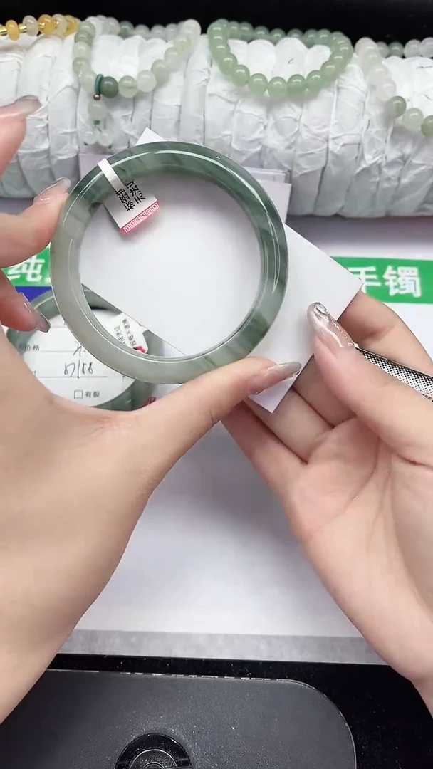 未镶嵌手镯石英质玉86-58/59