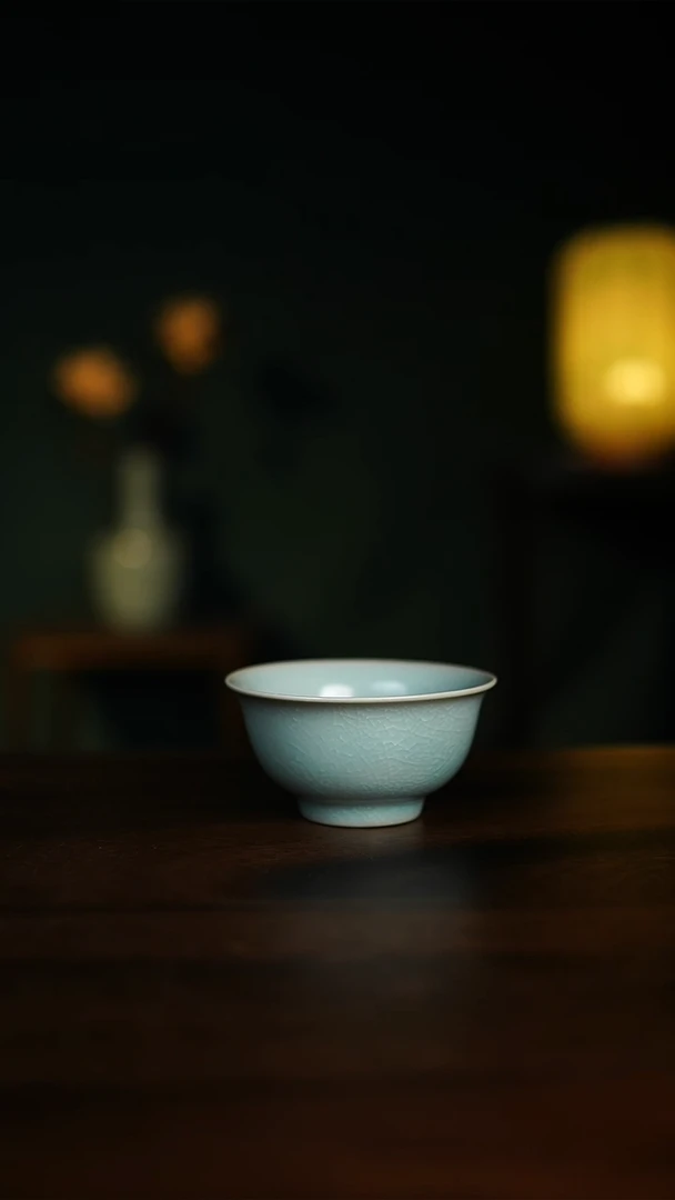 【闪购商品】仿古釉 支钉烧 压手杯一级