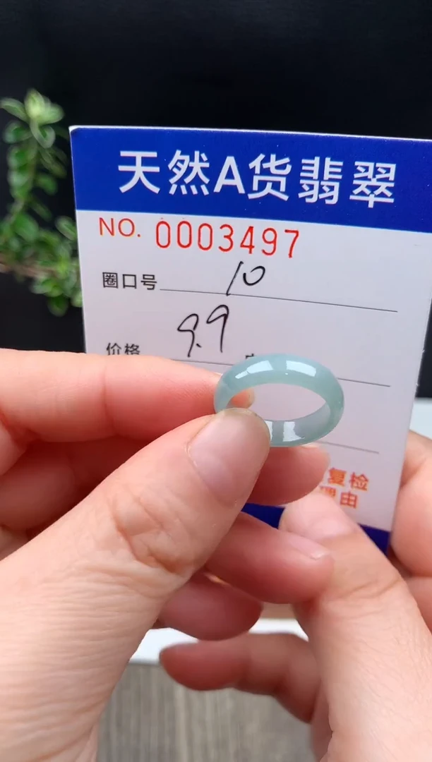 未镶嵌戒指翡翠10#