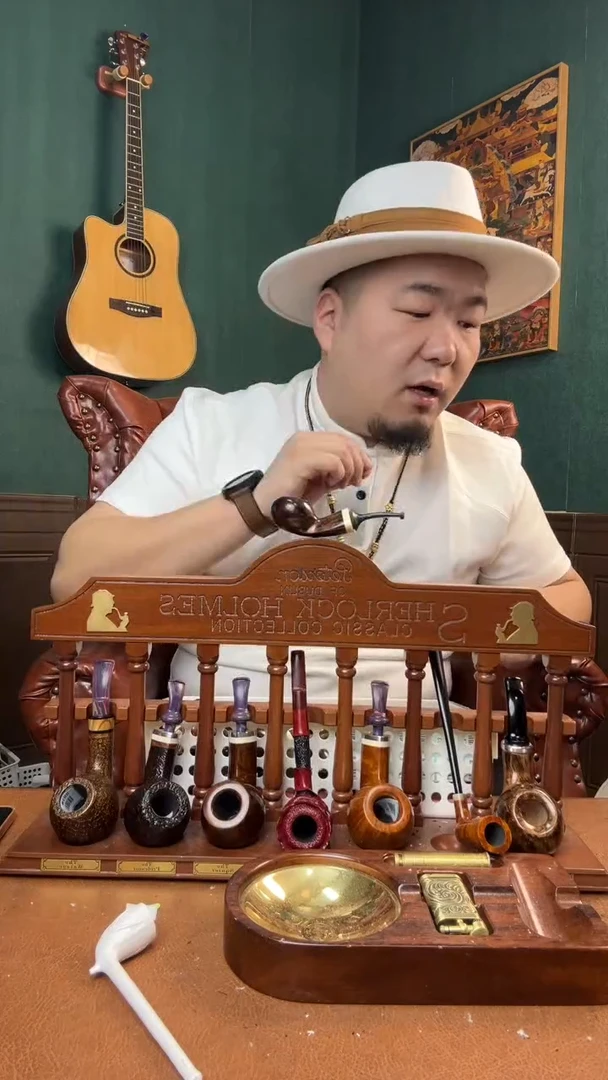石楠木木雕款意大利进口石楠木烟斗