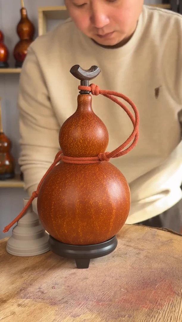 大漆酒葫芦可装开水