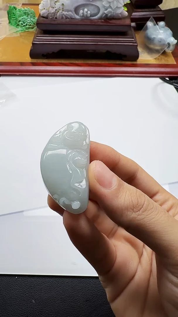 吊坠(不含链)未镶嵌翡翠1