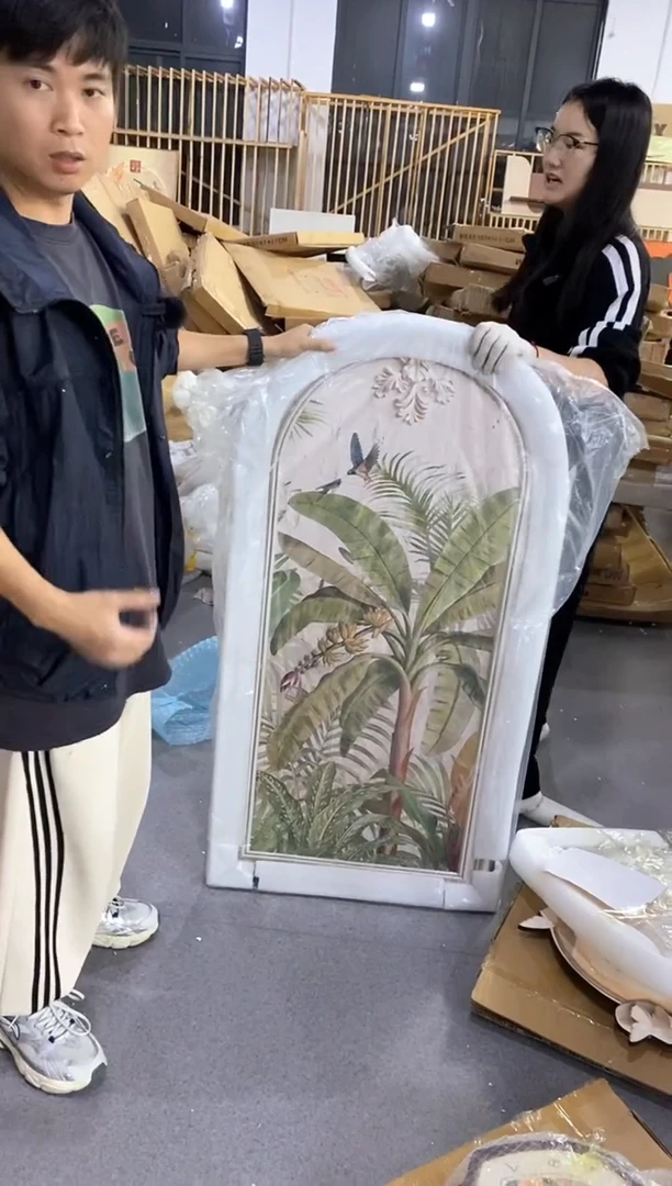 竖款装饰画一个哟