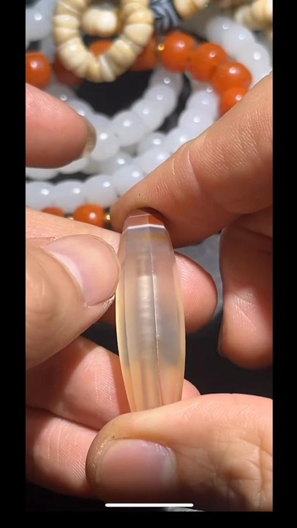 玛瑙/玉髓吊坠(不含链)未镶嵌pz725-116老珠子