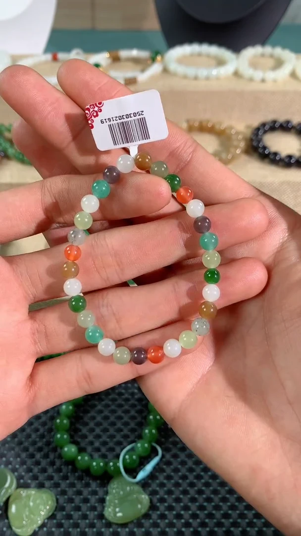 未镶嵌手串和田玉和田玉多样性发货拍一发一