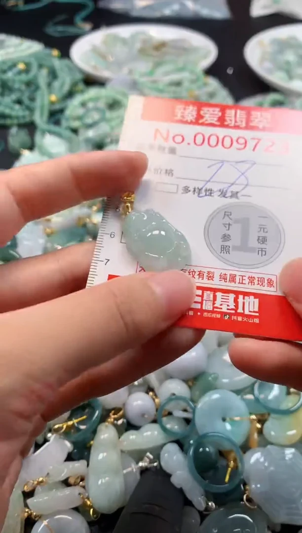 吊坠(不含链)未镶嵌翡翠9722