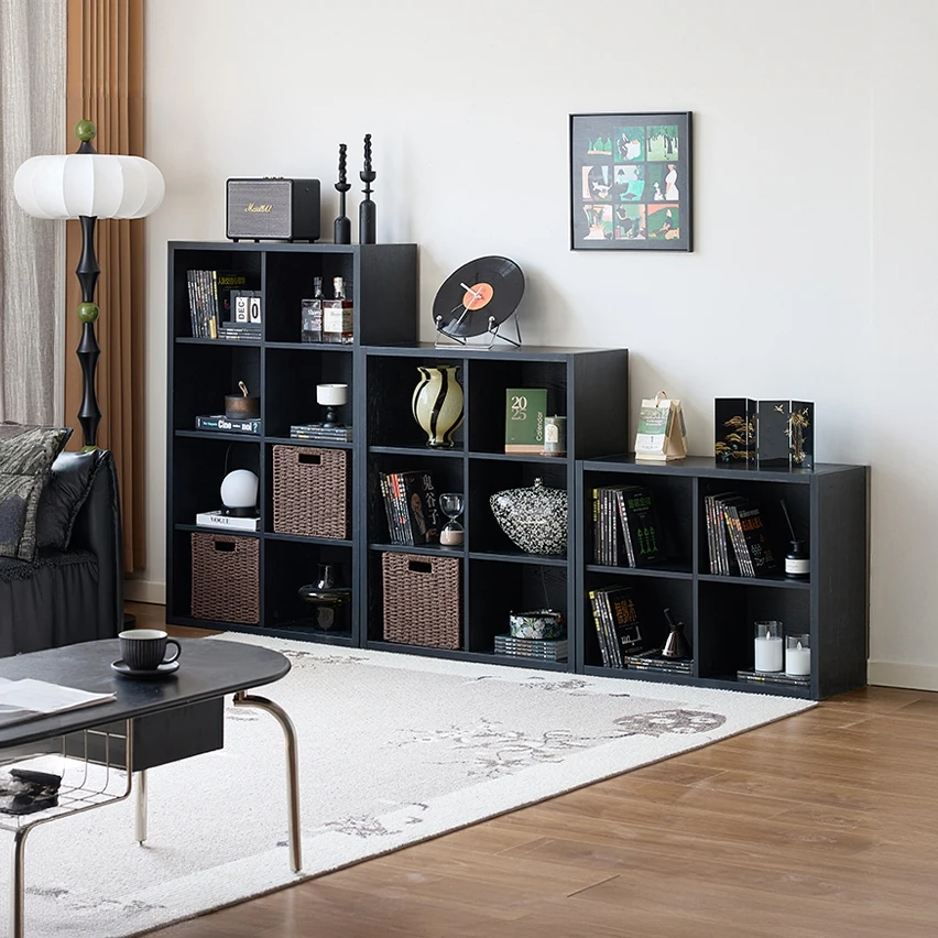 书架置物架落地自由组合柜储物柜家用收纳柜格子柜柜子幼儿园书柜