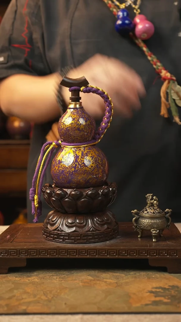 465大漆一物一拍记葫堂出品【不带手串】