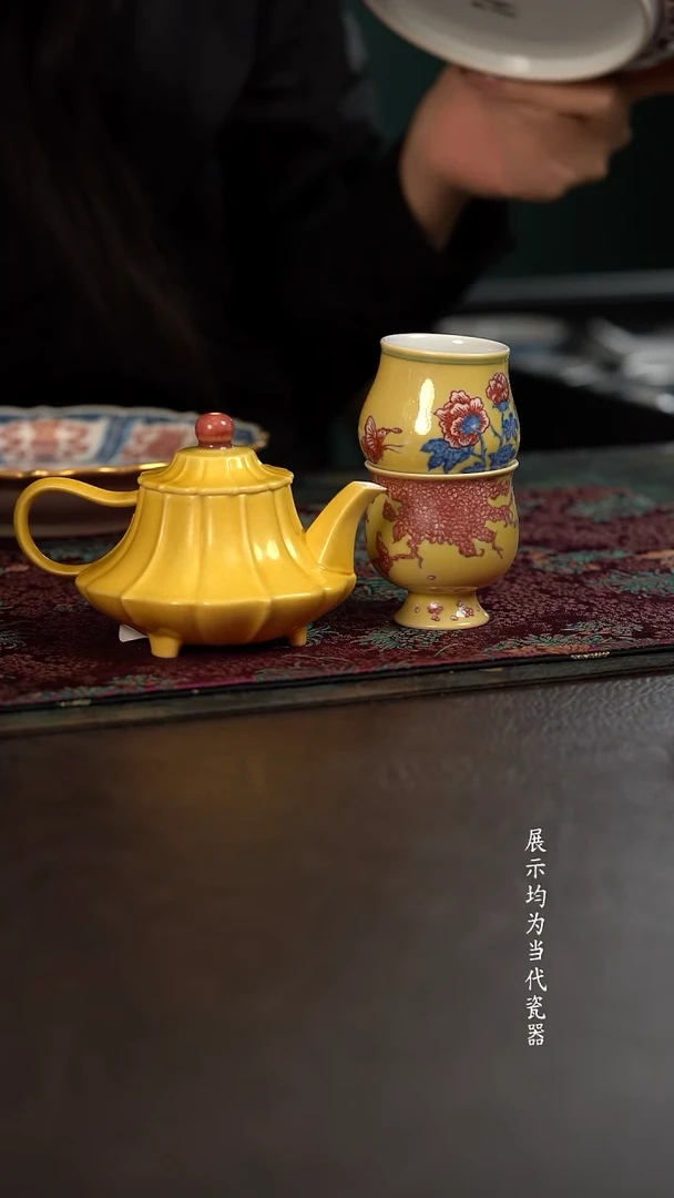 紫*定制贵红窑一壶两杯  三件套