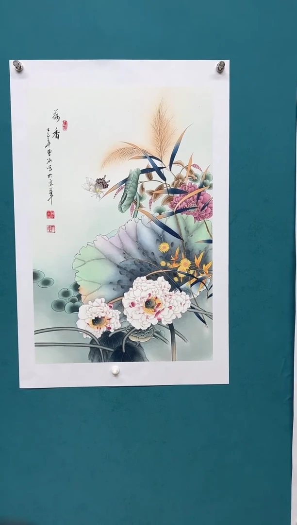 竖款娜兰书院艺术作品专属链接