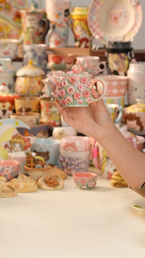 其他景德镇釉下彩手绘设计师款陶瓷