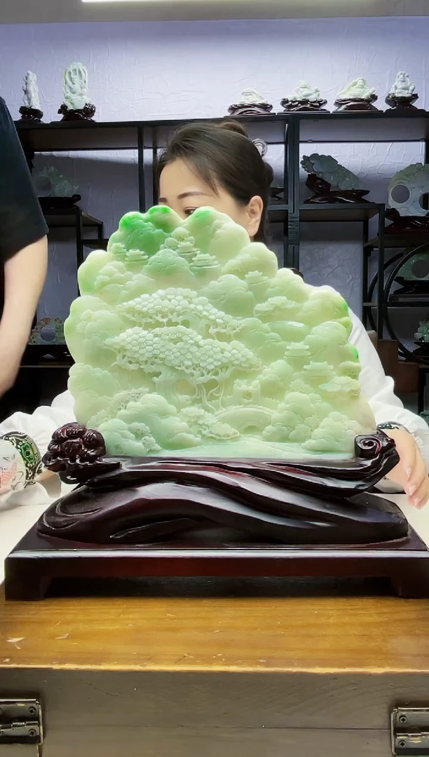 定制翡翠未镶嵌毛货04260064
