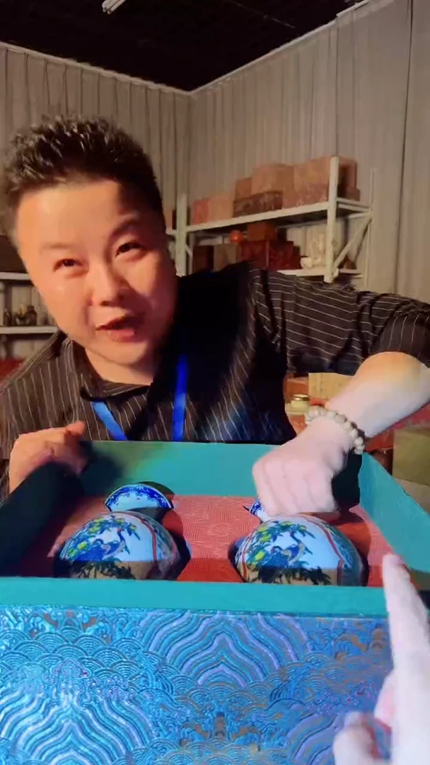 瓷片景德镇现代陶瓷 流水115