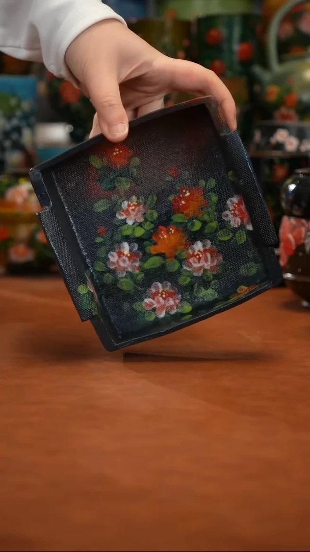 紫砂油画   釉下彩   杯子