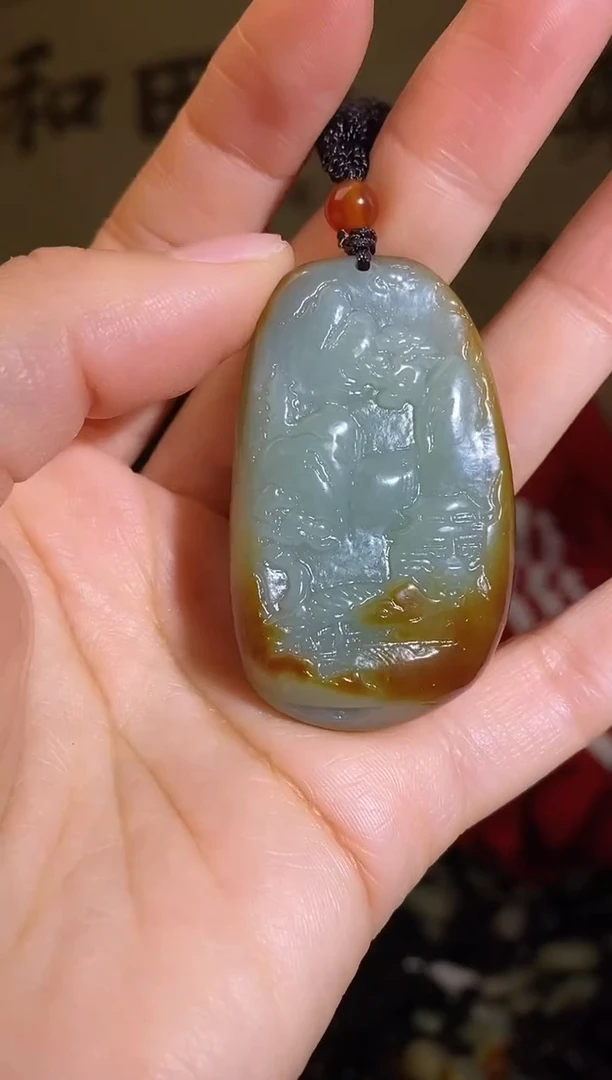 颈饰未镶嵌和田玉1