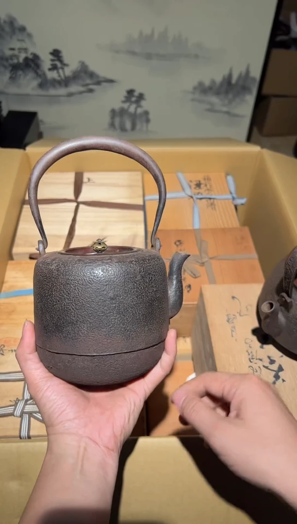 铁A4109铁壶中古周边/渗水