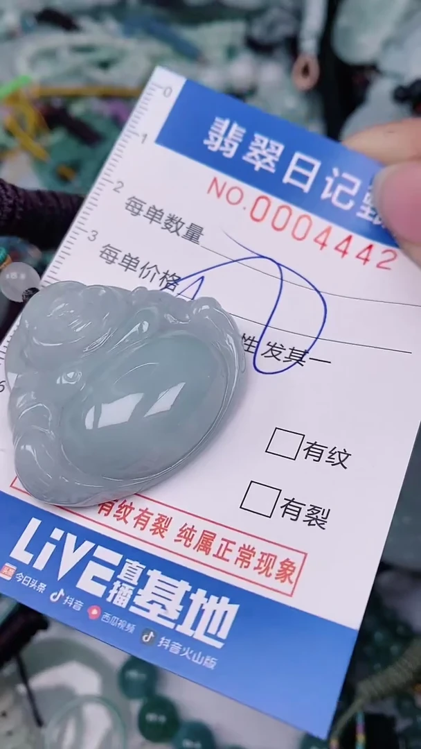 【闪购商品】翡翠颈饰未镶嵌00004442