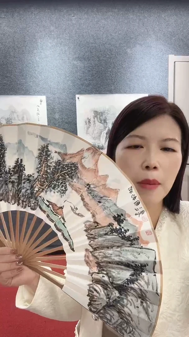 国画吴国会/国画/扇面