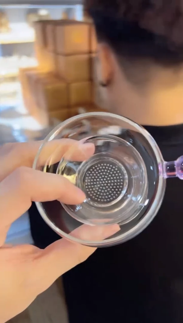 禾器-奉珠茶漏-浅紫色