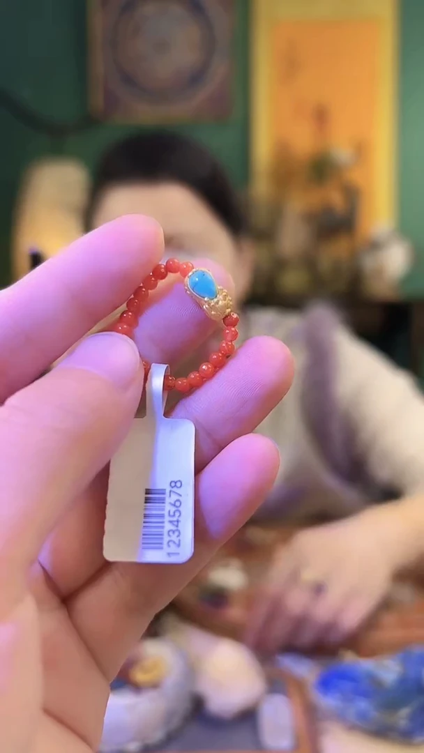 【闪购商品】南红玛瑙戒指银S925镶嵌南红貔貅戒指