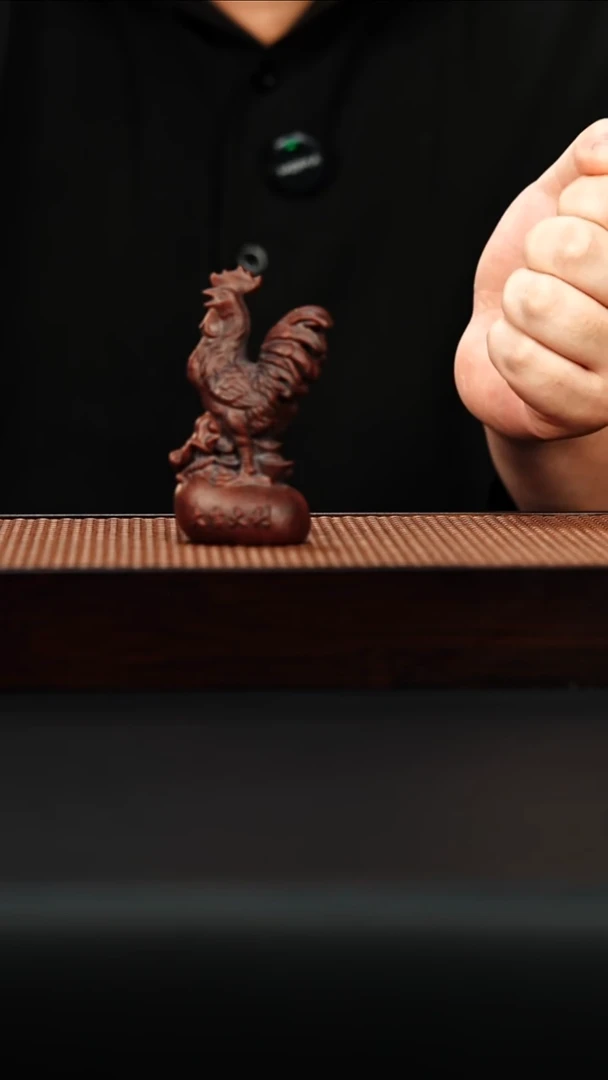 茶壶紫砂宜兴紫砂 公鸡 茶宠