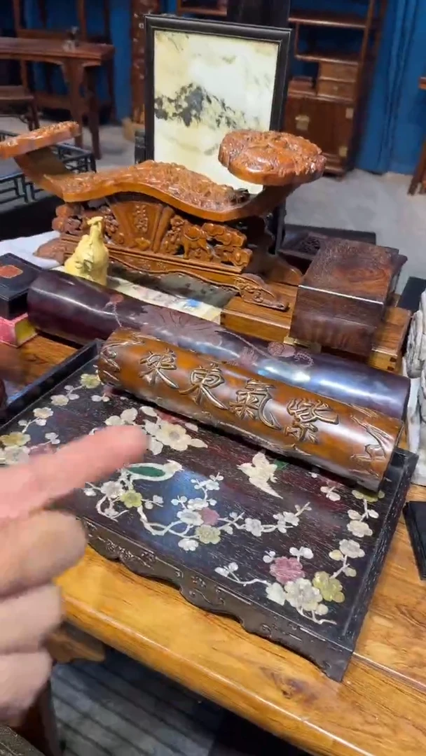 木黄杨木紫气东来横财