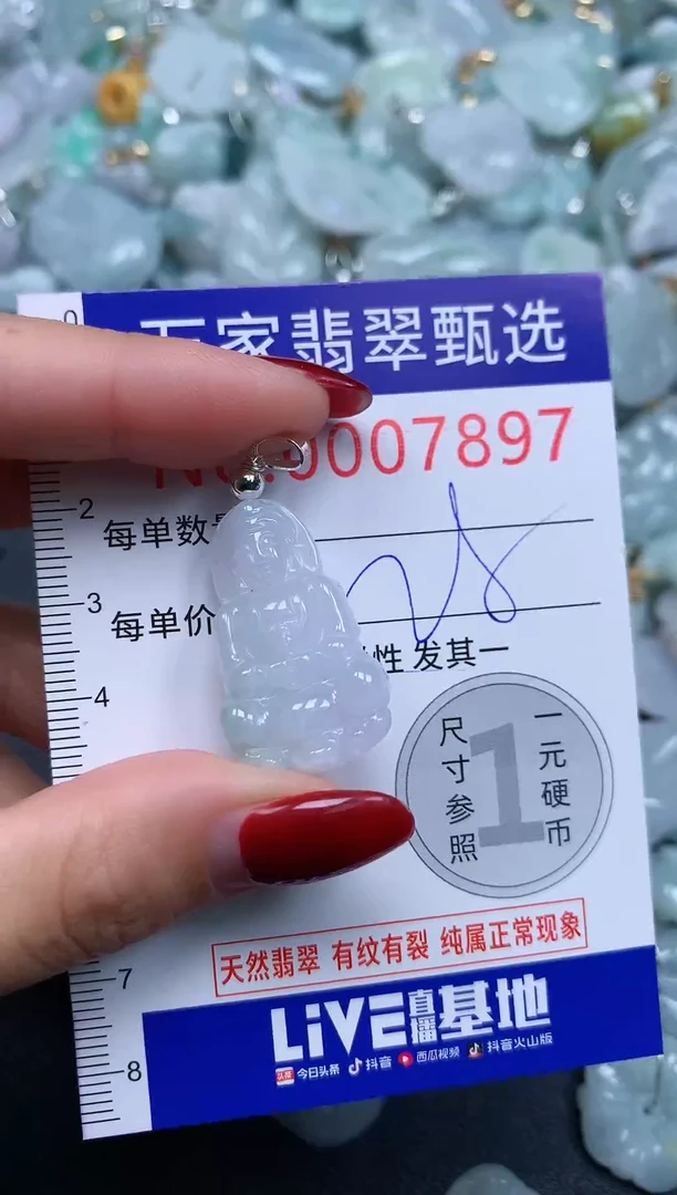 颈饰未镶嵌翡翠7897