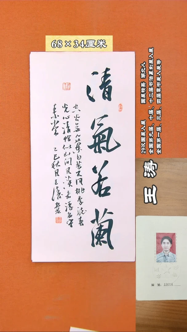 书法30D王涛书法作品